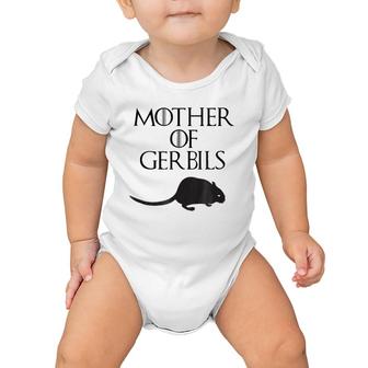 Cute & Unique Black Mother Of Gerbil E010426 Baby Onesie | Mazezy