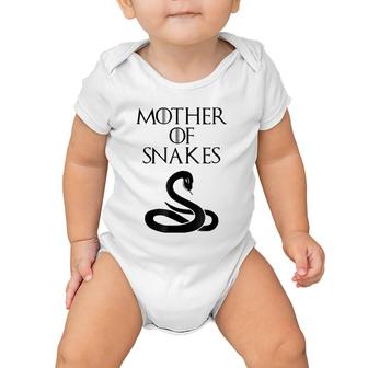 Cute & Unique Black Mother Of Snake E010507 Ver2 Baby Onesie | Mazezy CA