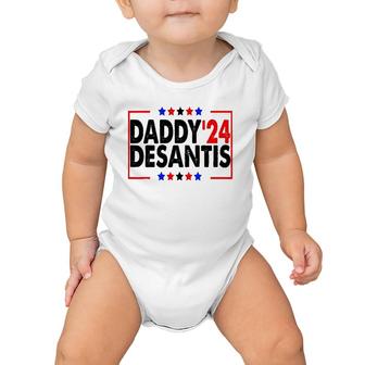 Daddy'24 Desantis Make America Florida Baby Onesie | Mazezy