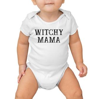 Funny Best Friend Gift Witchy Mama Baby Onesie | Mazezy