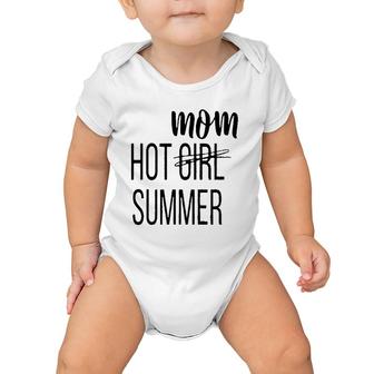 Girl Mother Vacation Beach Summer Hot Trip Mom Summer Baby Onesie | Mazezy