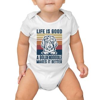 Goldendoodle Gifts For Women Men Dog Dad Mom Goldendoodle Baby Onesie | Mazezy