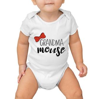 Grandma Mouse Baby Onesie | Mazezy