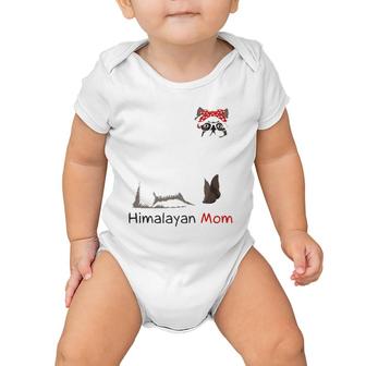 Himalayan Mom Retro Mother's Day Gift Idea Mum Cat Owner Baby Onesie | Mazezy