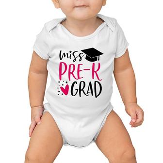 Kids Pre-K Graduation For Girl 2019 Prek Miss Pre-K Grad Baby Onesie | Mazezy