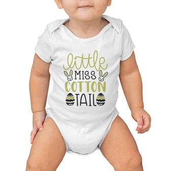 Little Miss Cotton Tail Awesome Baby Onesie | Mazezy
