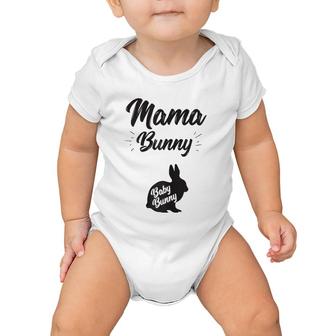Mama Bunny For Women Pregnancy Announcement Easter Baby Onesie | Mazezy