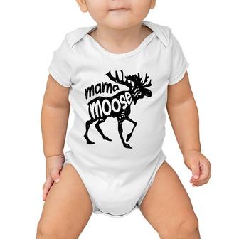 Mama Moose Women Mothers Day Family Matching Baby Onesie | Mazezy