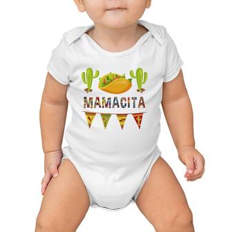 Mamacita Tacos Cinco De Mayo Cactus Mexican Fiesta Baby Onesie | Mazezy
