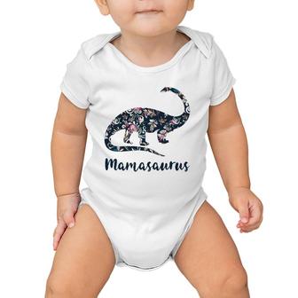 Mamasaurus Birthday Gift For Mom Mothers Day Gift Mama Baby Onesie | Mazezy