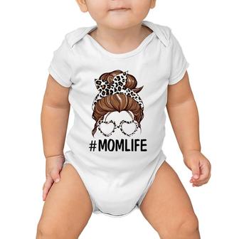 Momlife Kidlife Mama And Mini Mommy And Me Matching Outfit Baby Onesie | Mazezy
