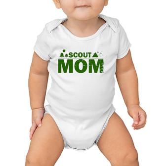 Scout Mom Proud Mother Scouting Scout Gifts Baby Onesie | Mazezy