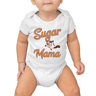 Sugar Mama Glider Funny Sugar Glider Mom Mother's Day Gift Baby Onesie | Mazezy
