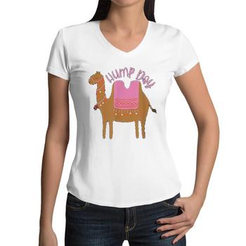 Funny Hump Day Quote Shirt Camel Cute Girls Women Tshirt