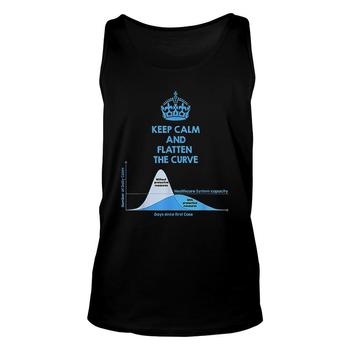 Keep Calm And Flatten The Curve T-Shirt Keep Calm And Flatten The Curve T-Shirt