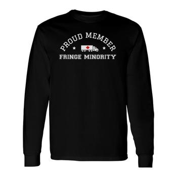 Proud Member Fringe Minority With Unacceptable Views Trucker T-Shirt - Navy