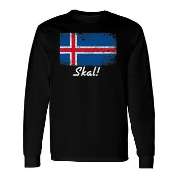 Skal Norwegian Flag Friendship Scandinavian Drinking T-Shirt