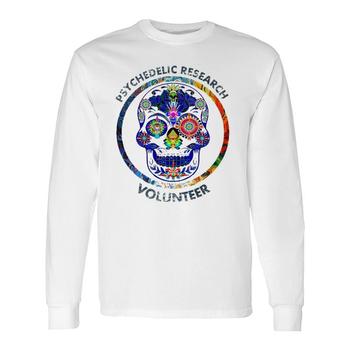 Funny-Psychedelic-Research-Volunteer-Alien-Skull T-Shirt Funny-Psychedelic-Research-Volunteer-Alien-Skull T-Shirt
