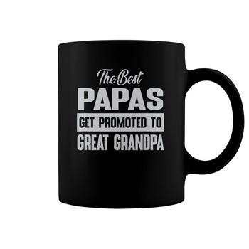 Mens Only The Best Papas Get Promoted To Great Grandpa T-Shirt Mens Only The Best Papas Get Promoted To Great Grandpa T-Shirt
