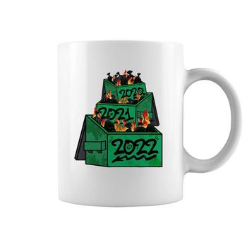 Dumpster Fire 2022 2021 2020 Funny Worst Year Ever So Far Wine Tumbler |  Mazezy