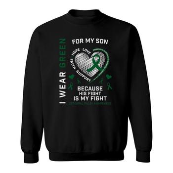 Cerebral Palsy Shirt For Dad/Mom - I Wear Green For My Son Cerebral Palsy Shirt For Dad/Mom - I Wear Green For My Son