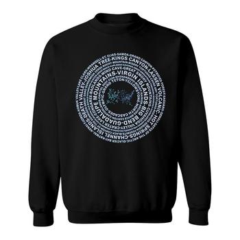 National Park List T Shirt - All 59 National Parks