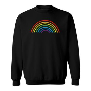 Rainbow Striped T-Shirt - Simple Plain Rainbow Design Rainbow Striped T-Shirt - Simple Plain Rainbow Design
