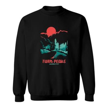 Twin Peaks Classic Tonal Color Pop Poster Graphic T-Shirt