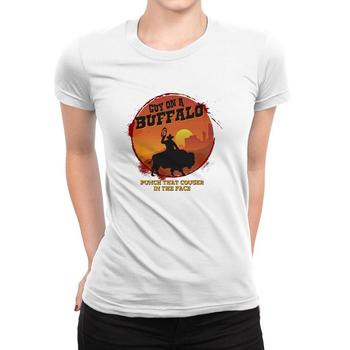 Guy On A Buffalo Sunset T-Shirt ~ Possum Possee Funny Shirt