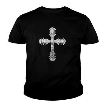 Christian Worship Team Guitar Cross Shirt Christian Worship Team Guitar Cross Shirt