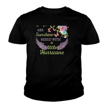Nurses Are Sunshine Mixed Little Hurricane T-Shirt Nurses Are Sunshine Mixed Little Hurricane T-Shirt