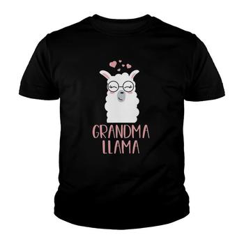 Cute Grandma Llama Gift Grandmother Birthday T-Shirt Cute Grandma Llama Gift Grandmother Birthday T-Shirt