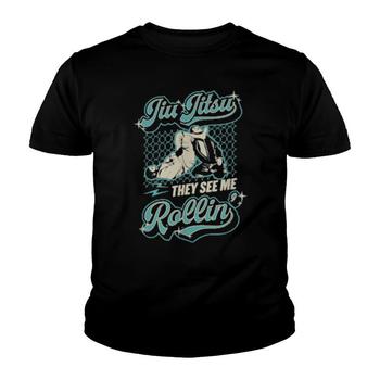 Roll Like A Girl Bjj Quote - Brazilian Jiu Jitsu T-Shirt Roll Like A Girl Bjj Quote - Brazilian Jiu Jitsu T-Shirt