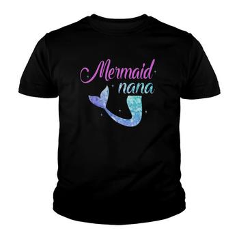 Mermaid Granny Mom T Shirt For Women T-Shirt Mothers Gift Mermaid Granny Mom T Shirt For Women T-Shirt Mothers Gift