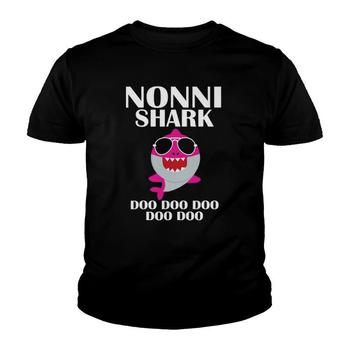 Womens Nonni Shark Tshirt, Doo Doo Doo - Mothers Day Gift Womens Nonni Shark Tshirt, Doo Doo Doo - Mothers Day Gift