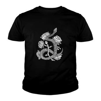 Snake & Flowers Gothic Witchy Punk Tee Snake & Flowers Gothic Witchy Punk Tee