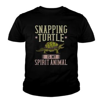 My Spirit Animal Is A Snapping Turtle Funny Tshirt My Spirit Animal Is A Snapping Turtle Funny Tshirt