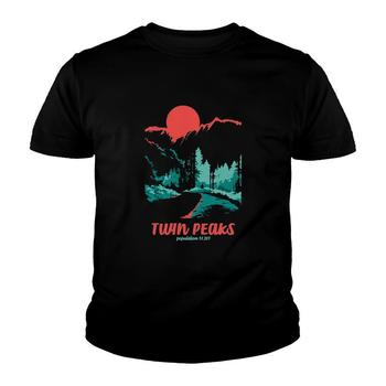Twin Peaks Classic Tonal Color Pop Poster Graphic T-Shirt