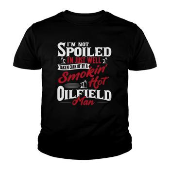 Womens Taken Care Of By A Freaking Awesome Oilfield Wife Shirt Womens Taken Care Of By A Freaking Awesome Oilfield Wife Shirt