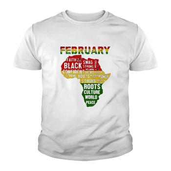 Black History Month Shirt African Map Colors T-Shirt Black History Month Shirt African Map Colors T-Shirt