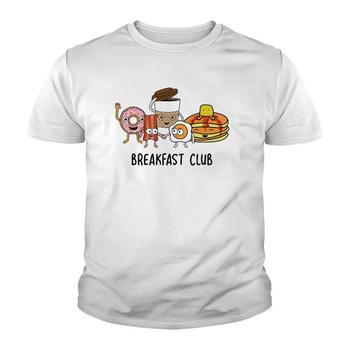 Kawaii Breakfast Club Funny Foodie T-Shirt