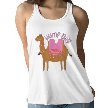 Funny Hump Day Quote Shirt Camel Cute Girls Women Tshirt