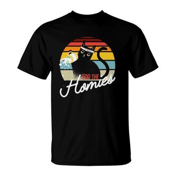 For The Homies Cat Pouring Milk Cat Lover Long Sleeve T Shirt T Shirt Mazezy