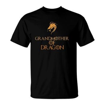 Grandmother Of Dragon T-Shirt Granny Grandmothers Gift Tee
