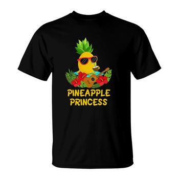 Pineapple Shirt Pineapple Princess With Ukulele Gifts Pineapple Shirt Pineapple Princess With Ukulele Gifts