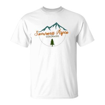 Snowmass Aspen Colorado Adventure Skiing Snowboard Shirt