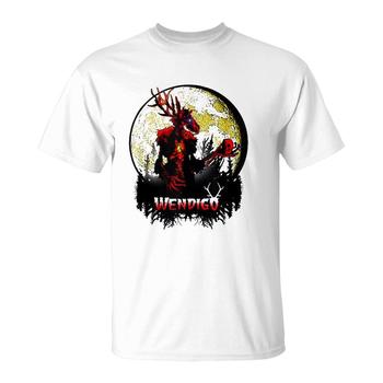 Wendigo; New Monster Skinwalker Cryptid T-Shirt Wendigo; New Monster Skinwalker Cryptid T-Shirt
