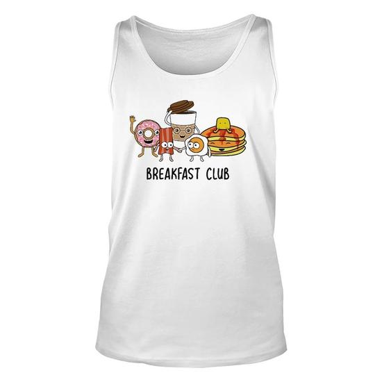 Kawaii Breakfast Club Funny Foodie T-Shirt