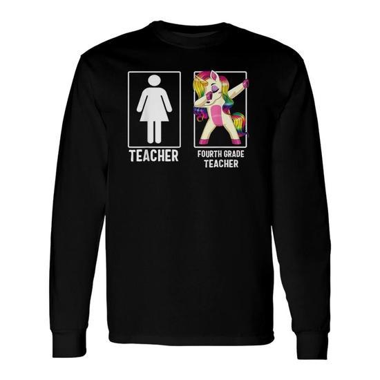 Fourth 4th Grade Teacher Unicorn Dabbing Funny T Shirt Gift Fourth 4th Grade Teacher Unicorn Dabbing Funny T Shirt Gift