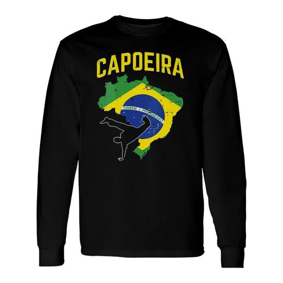 Flag Of Brazil Capoeira T-Shirt Flag Of Brazil Capoeira T-Shirt